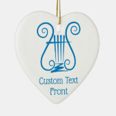 ブルーリレ セラミックオーナメント (右)