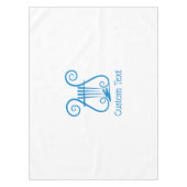 ブルーリレ テーブルクロス (正面)