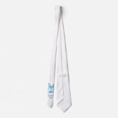 ブルーリレ ネクタイ (裏面)