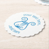 ブルーリレ ペーパーコースター (アングル)