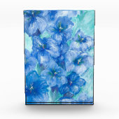 ブルーリンドウ山ワイルドフラワー香り フォトブロック (正面)