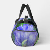 ブルーリンドウ花 ダッフルバッグ (右)