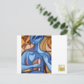 ブルーリーダー葉書 ポストカード (スタンド正面)