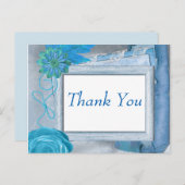 ブルーリーフサンキュー ポストカード (正面/裏面)