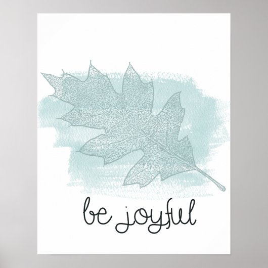 ブルーリーフ ポスター (正面)