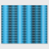 ブルーリ王室のボンボウブライダルシャワー ラッピングペーパー (フラット)