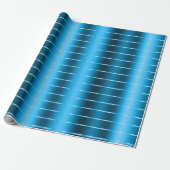 ブルーリ王室のボンボウブライダルシャワー ラッピングペーパー (アンロールド)