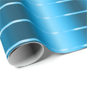 ブルーリ王室のボンボウブライダルシャワー ラッピングペーパー (ロールコーナー)