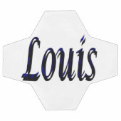 ブルールイとブラックルイの名前、Soccerball サッカーボール (フラット)