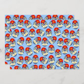 ブルールチャ·ライブレ·マスク 招待状 (正面/裏面)