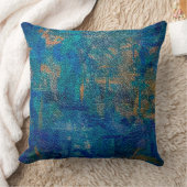 ブルールックレザー クッション (ブランケット)