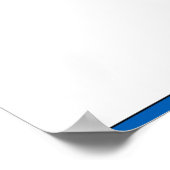 ブルールースターポスター ポスター (角)