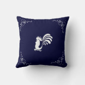 ブルールースター装飾装飾用クッション クッション (裏面)