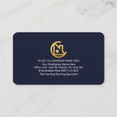 ブルールーフルーフィング建物 名刺 (裏面)