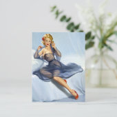 ブルールームのピン留め ポストカード (スタンド正面)