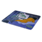 ブルールームの女性(Paul Ranson著) カッティングボード (角)