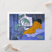 ブルールームの女性（Paul Ranson著） カード (正面/裏面インサイチュ)