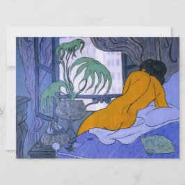 ブルールームの女性（Paul Ranson著） カード
