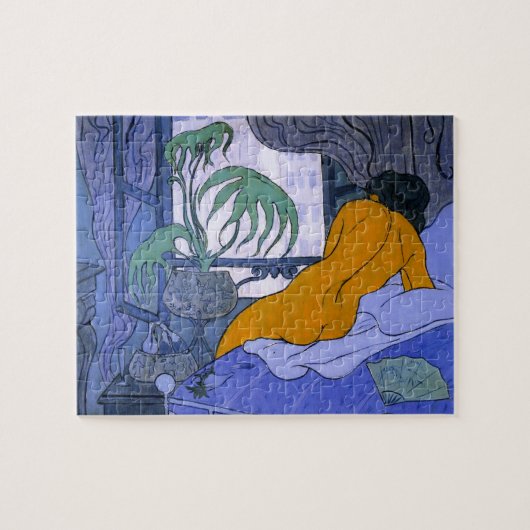ブルールームの女性（Paul Ranson著） ジグソーパズル (横)