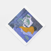 ブルールームの女性（Paul Ranson著） スタンダードランチョンナプキン (角)