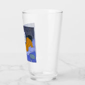 ブルールームの女性（Paul Ranson著） タンブラーグラス (左)