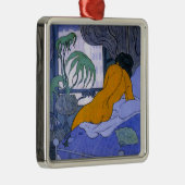 ブルールームの女性（Paul Ranson著） メタルオーナメント (右)