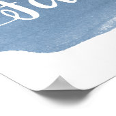 ブルーレイクウォーターストリーク |お引き立て | 結婚s ポスター (角)