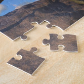 ブルーレイクガールヴェロキラプトル恐竜 ジグソーパズル (側面)