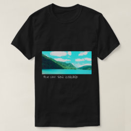 ブルーレイクニュージーランドレイクチカチプトラベル Tシャツ