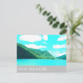 ブルーレイクニュージーランドレイクチキタプ旅行 ポストカード (スタンド正面)