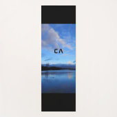 ブルーレイクフォトモノグラム ヨガマット (正面)