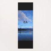 ブルーレイクフォトモノグラム ヨガマット (裏面)