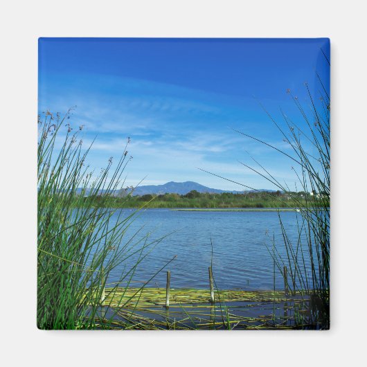 ブルーレイクマグネット マグネット (正面)