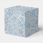 ブルーレイシーハートユーカップケーキボックス フェイバーボックス (裏面サイド)