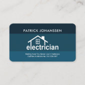 ブルーレイヤーズクリエイティブ電気技師ホーム 名刺 (正面)