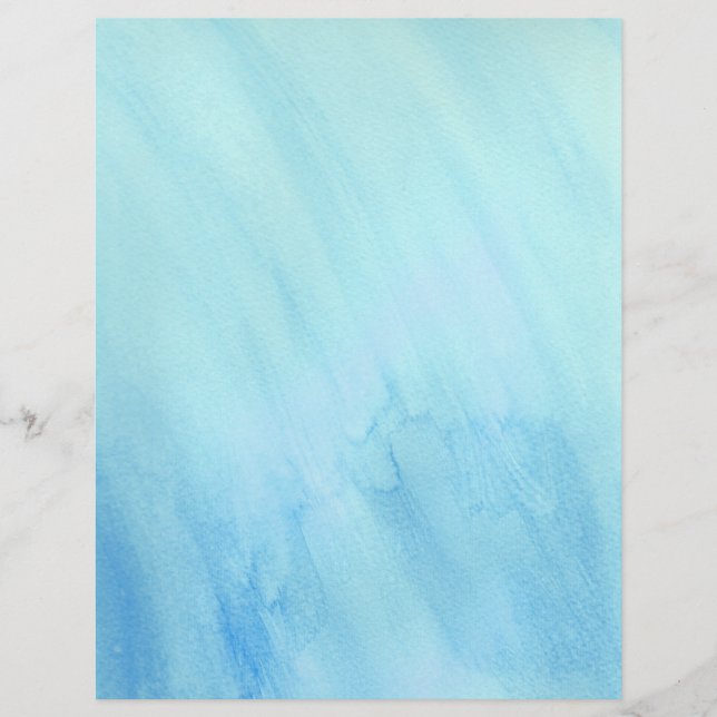 ブルーレインストーム水色絵を描 (正面)