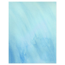 ブルーレインストーム水色絵を描