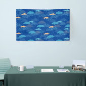 ブルーレインデイ 横断幕 (トレードショー)