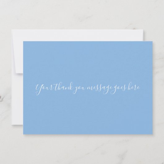 ブルーレインドロップありがとう サンキューカード (裏面)