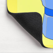 ブルーレインボーエスプレッソ マウスパッド (コーナー)