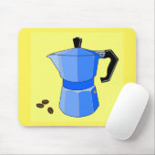 ブルーレインボーエスプレッソ マウスパッド (マウス)