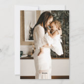 ブルーレインボーキャンドルラブ&ライトハヌカー写真 シーズンカード (裏面)