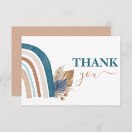 ブルーレインボーサンキューノートカード ノートカード
