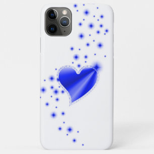 ブルーレインボーハート星 iPhone 11 PRO MAXケース