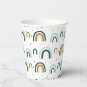 ブルーレインボーボーイバースデーパーティー 紙コップ (裏面)