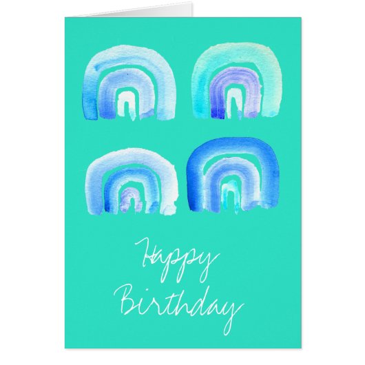 ブルーレインボーレトロターコイズ (正面)