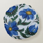 ブルーレイン ラウンドクッション (裏面)