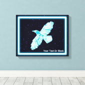 ブルーレイヴンオンスターズ キャンバスプリント (インサイチュ (ウッドフロア))