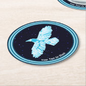 ブルーレイヴンオンスターズ ラウンドペーパーコースター (アングル)