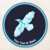 ブルーレイヴンオンスターズ ラウンドペーパーコースター (正面)